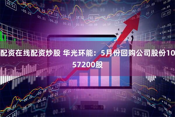 配资在线配资炒股 华光环能：5月份回购公司股份1057200股