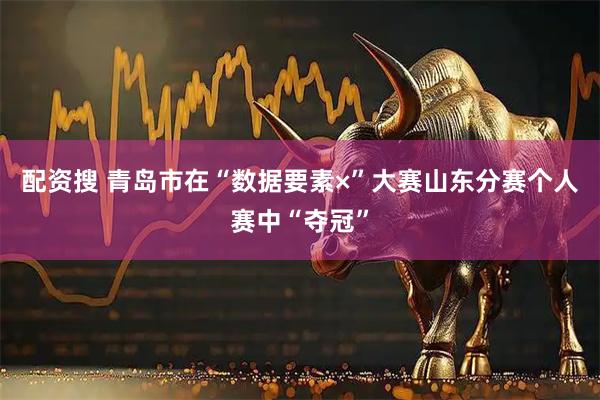 配资搜 青岛市在“数据要素×”大赛山东分赛个人赛中“夺冠”